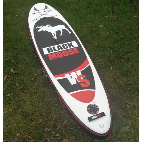Ex-display inflatable stand-up-paddle board WILDSUP BLACK MOOSE 10.6