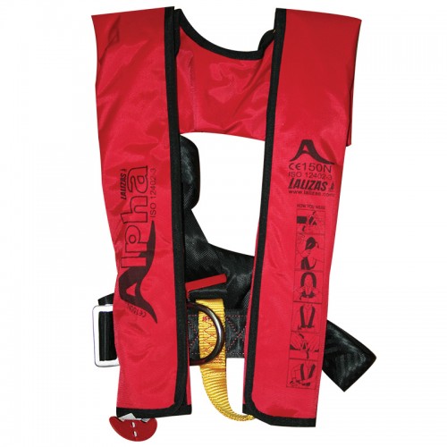 Inflatable automatic buoyancy aid LALIZAS ALPHA 170N AUTO