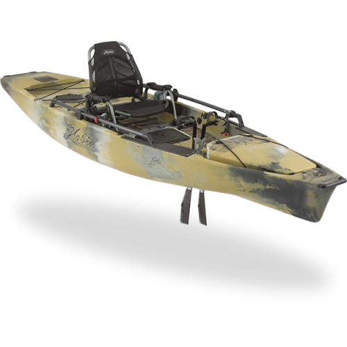 Solo fishing kayak HOBIE MIRAGE PRO ANGLER 14