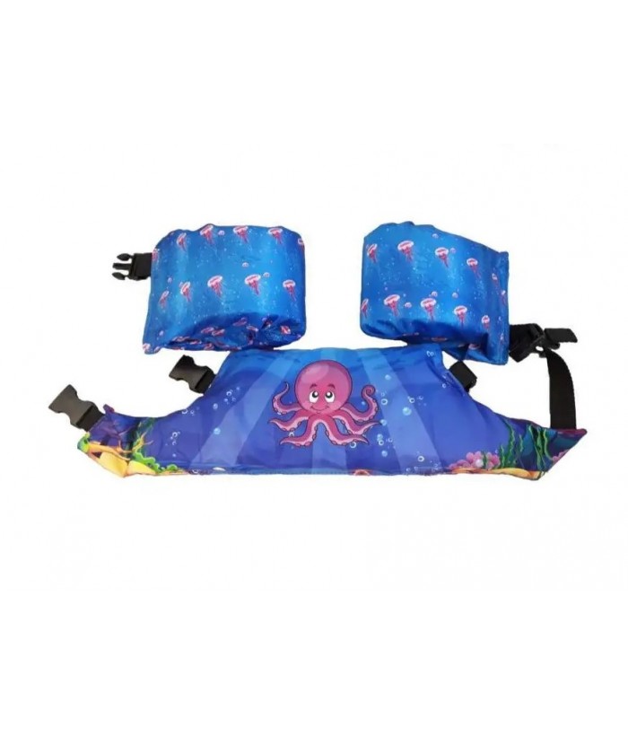 Child swimming vest AQUARIUS PUDDLE JUMPER - Octopus