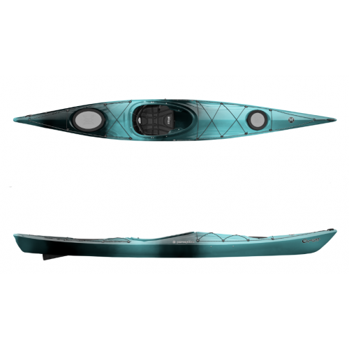 Single kayak PERCEPTION EXPRESSION 14 w/rudder