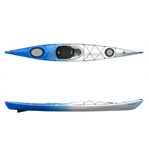 Single kayak PERCEPTION EXPRESSION 15 w/rudder