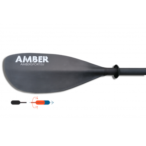 Kayak paddle AMBER K-PRO CARBON BENT