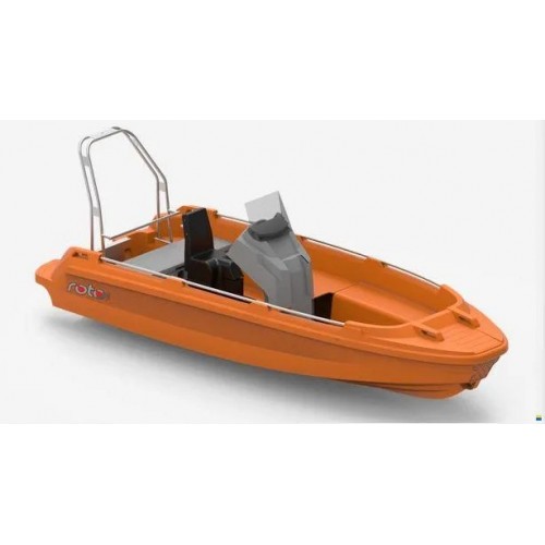 HDPE motorboat ROTOMOTORBOAT 450 XR1
