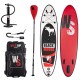 Inflatable SUP board set WILDSUP BLACK MOOSE 10.6