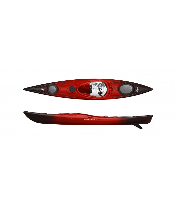 Single kayak WAVESPORT HYDRA 125 CORE WHITEOUT