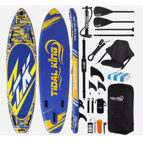 Inflatable SUP board set TIDAL KING BARCELONA 10.6 Lite