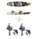 Tandem fishing kayak FEELFREE LURE TANDEM - OVERDRIVE PEDAL