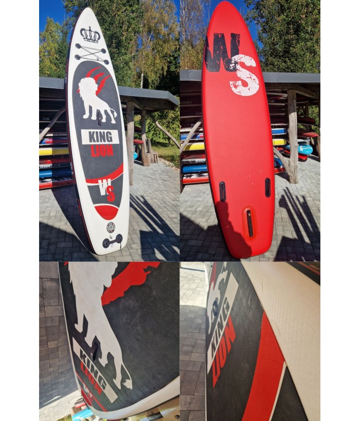 Inflatable SUP board set WILDSUP KING LION 11.5