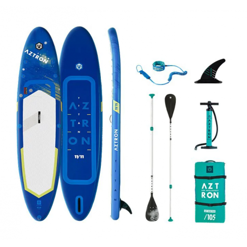 Inflatable SUP board set AZTRON TITAN 11.11