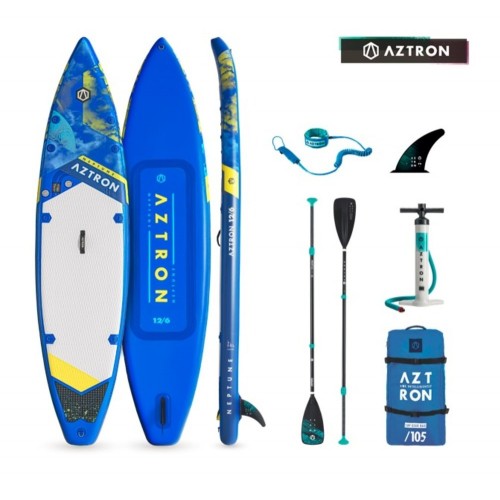 Inflatable SUP board set AZTRON NEPTUNE 12.6