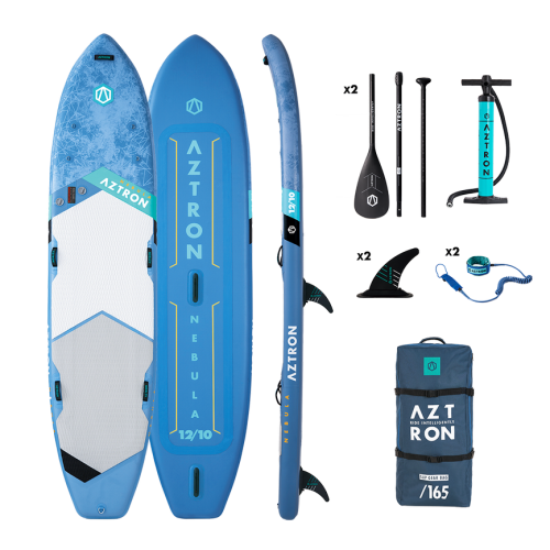 Inflatable SUP board set AZTRON NEBULA 12.10 PRO