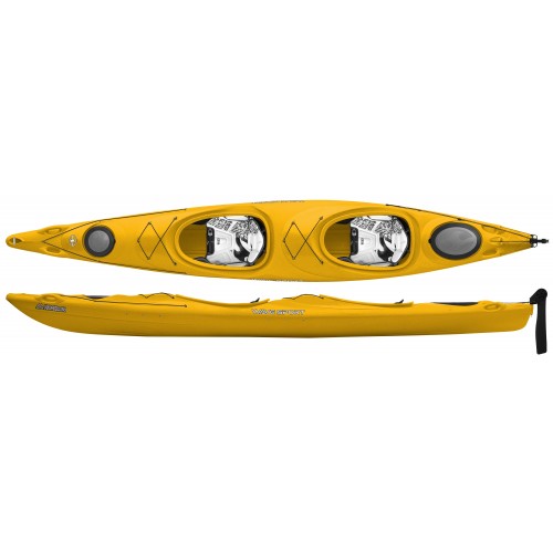 Tandem kayak WAVESPORT HORIZON 160T - CORETOUR + RUDDER