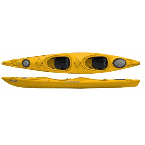 Tandem kayak WAVESPORT HORIZON BLACK-OUT