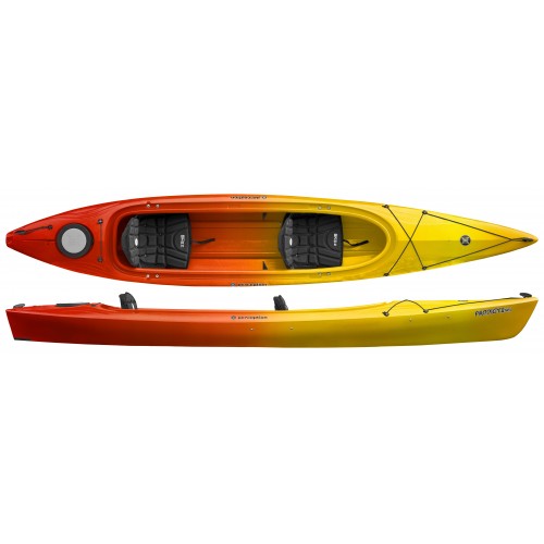 Tandem kayak PERCEPTION PRODIGY ll 14.5 TANDEM w/rudder