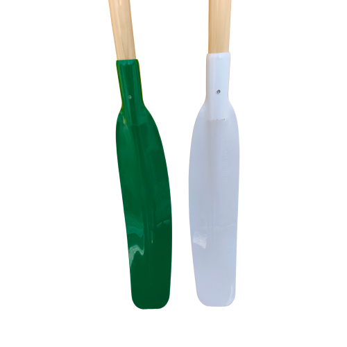 Mediniai valtiniai irklai su plastikine mente AMBERLAT (pora)