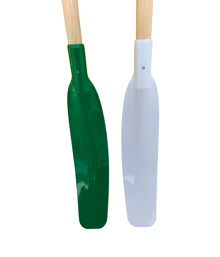 Wooden oar with plastic blade AMBERLAT (pair)