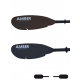 Žvejybinis irklas baidarei AMBER FISHING K2