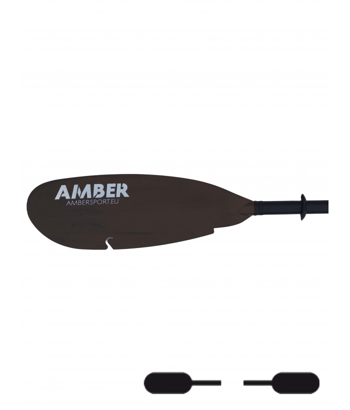 Fishing paddle for kayak AMBER FISHING K2