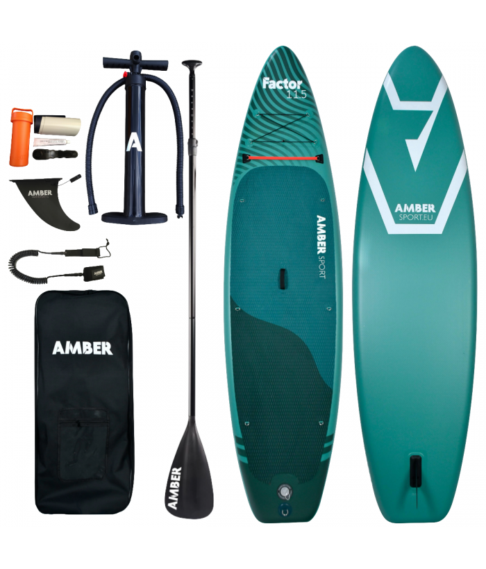 Inflatable SUP board set AMBER FACTOR 11.5 V2
