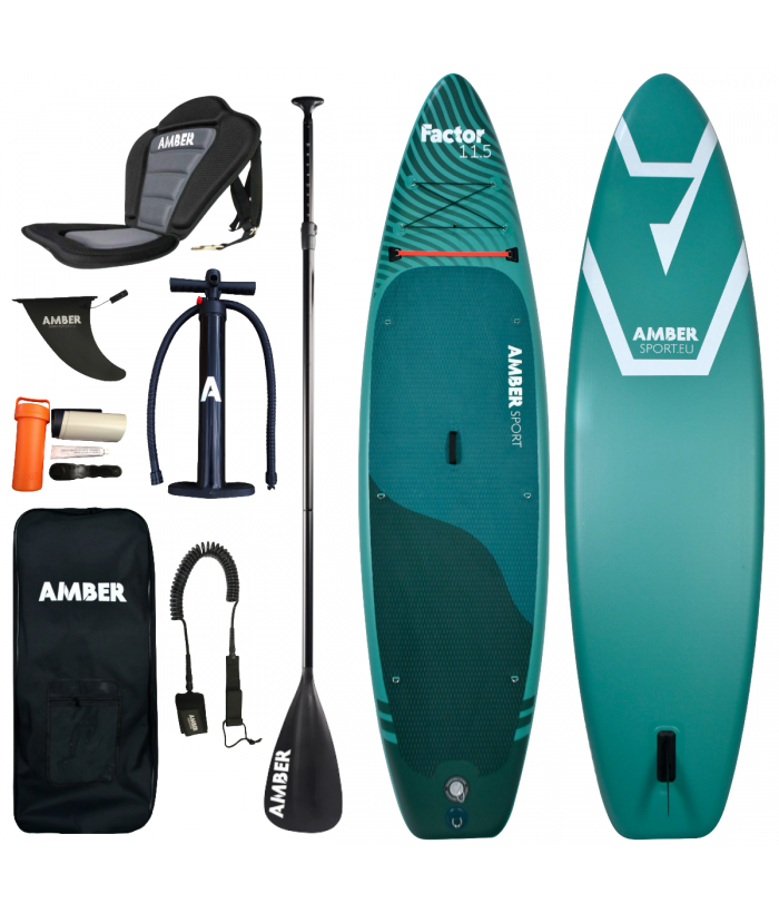 Inflatable SUP board set AMBER FACTOR 11.5 V2