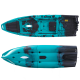 One seated modular fishing kayak AMBER MAKO 10.2