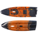 One seated modular fishing kayak AMBER MAKO 10.2