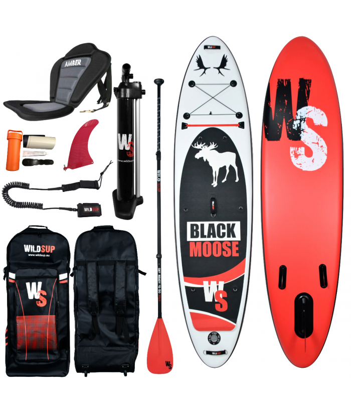 Inflatable SUP board WILDSUP BLACK MOOSE 10.6