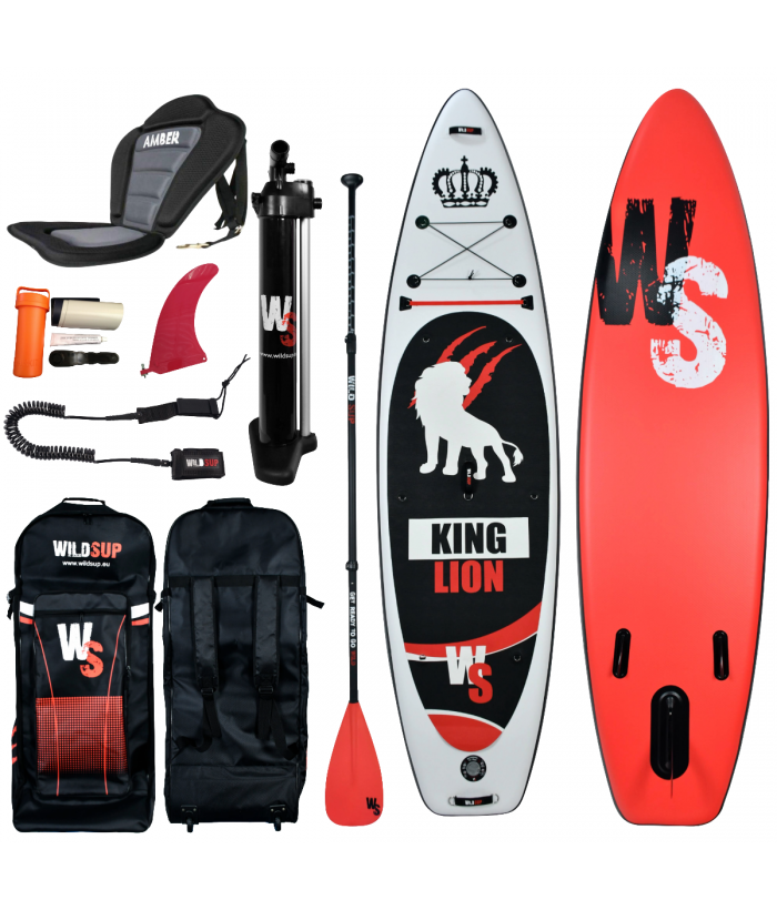 Pripučiama irklentė WILDSUP KING LION 11.5