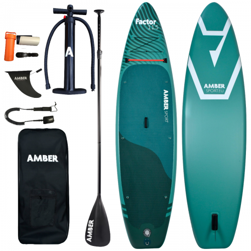 Inflatable SUP board set AMBER FACTOR 11.5 V2
