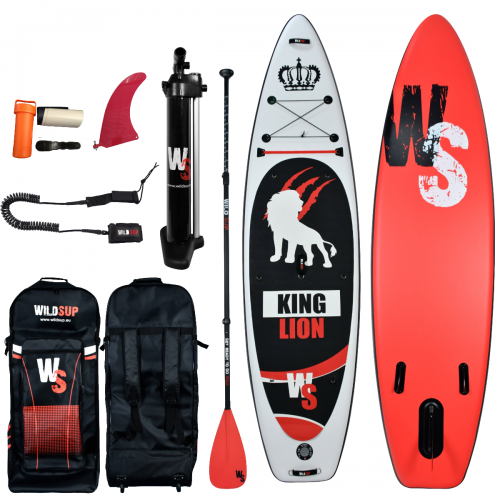 Pripučiama irklentė WILDSUP KING LION 11.5