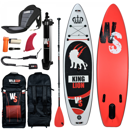 Pripučiama irklentė WILDSUP KING LION 11.5