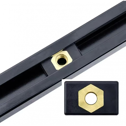 Rail slider plate