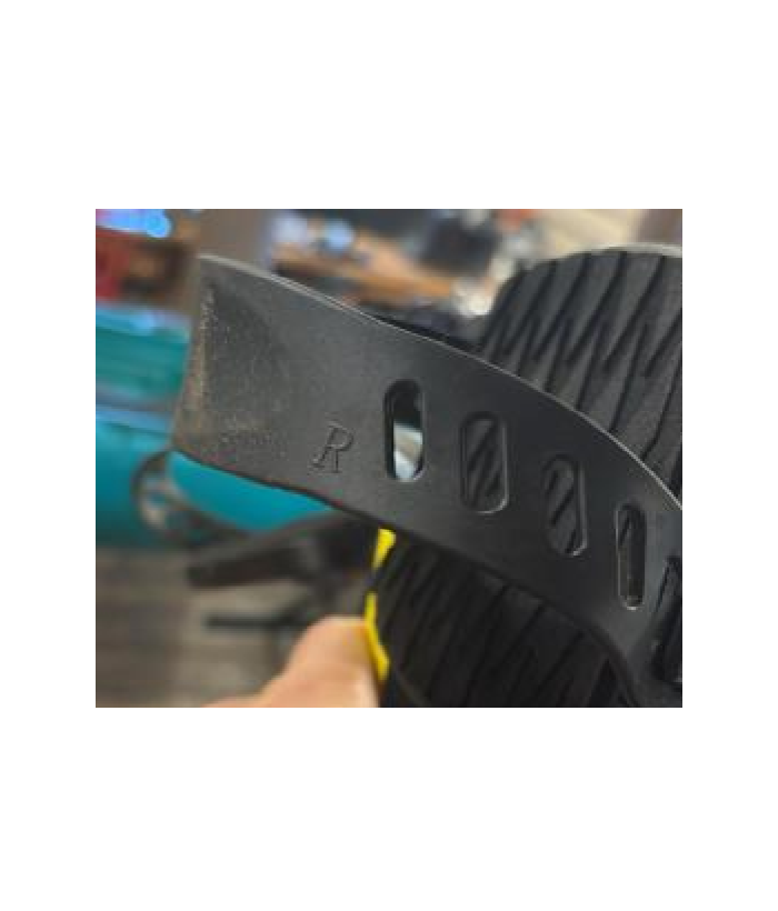 FLAP system drive belts for foot (PAIR)