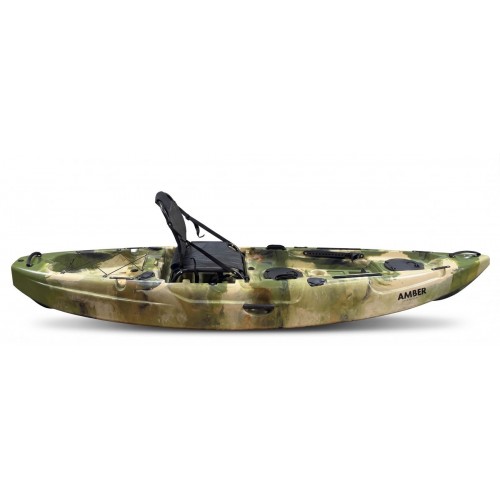 Vienvietė žvejybinė SIT-ON-TOP baidarė AMBER BAIT COMFORT