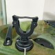 Rod holder with round baze