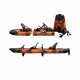 Modular fishing kayaks AMBER KRAKEN