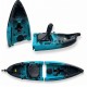 One seated modular fishing kayak AMBER GOBY I 8.9