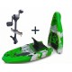 One seated modular fishing kayak AMBER KORA