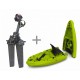 One seated modular fishing kayak AMBER KORA