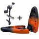 One seated modular fishing kayak AMBER KORA
