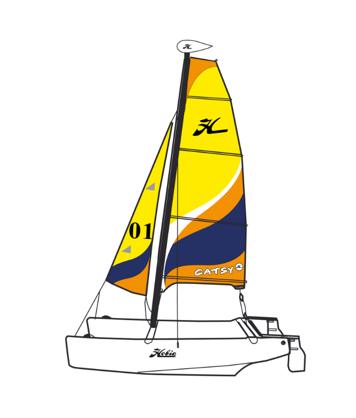 Sailing catamaran HOBIE CATSY