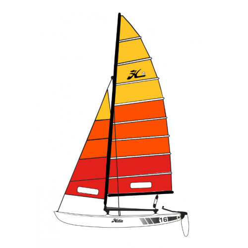 Sailing catamaran HOBIE CAT 16 CLUB