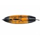 One seated modular fishing kayak AMBER SOMA 10.5