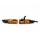 One seated modular fishing kayak AMBER SOMA 10.5