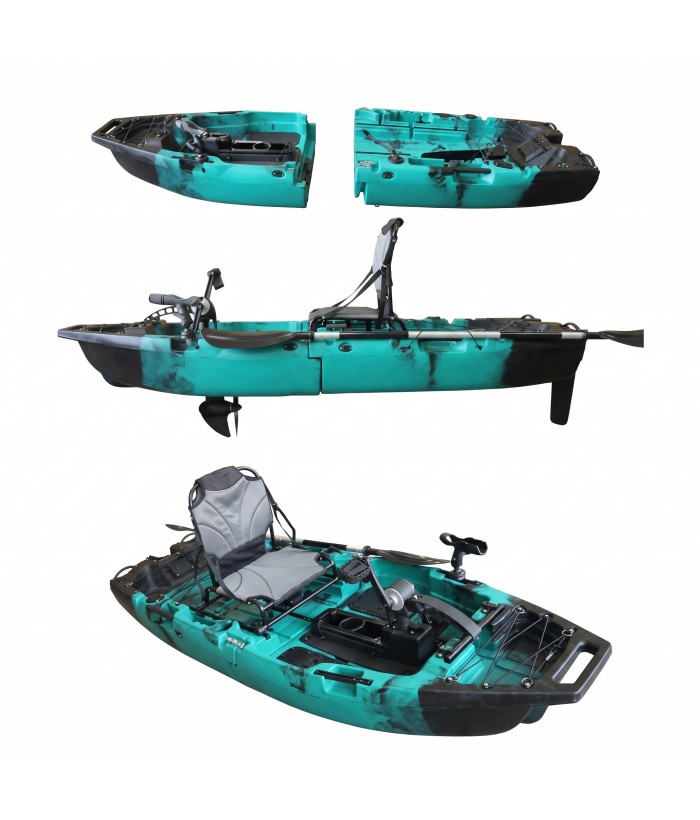 One seated modular fishing kayak AMBER MAHI 8.2