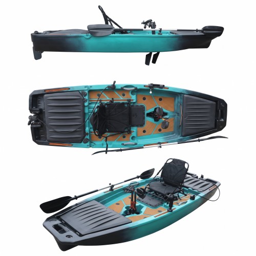 One seated fishing pedal kayak AMBER DACE 10.4