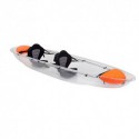 Clear tandem kayak CRYSTALL